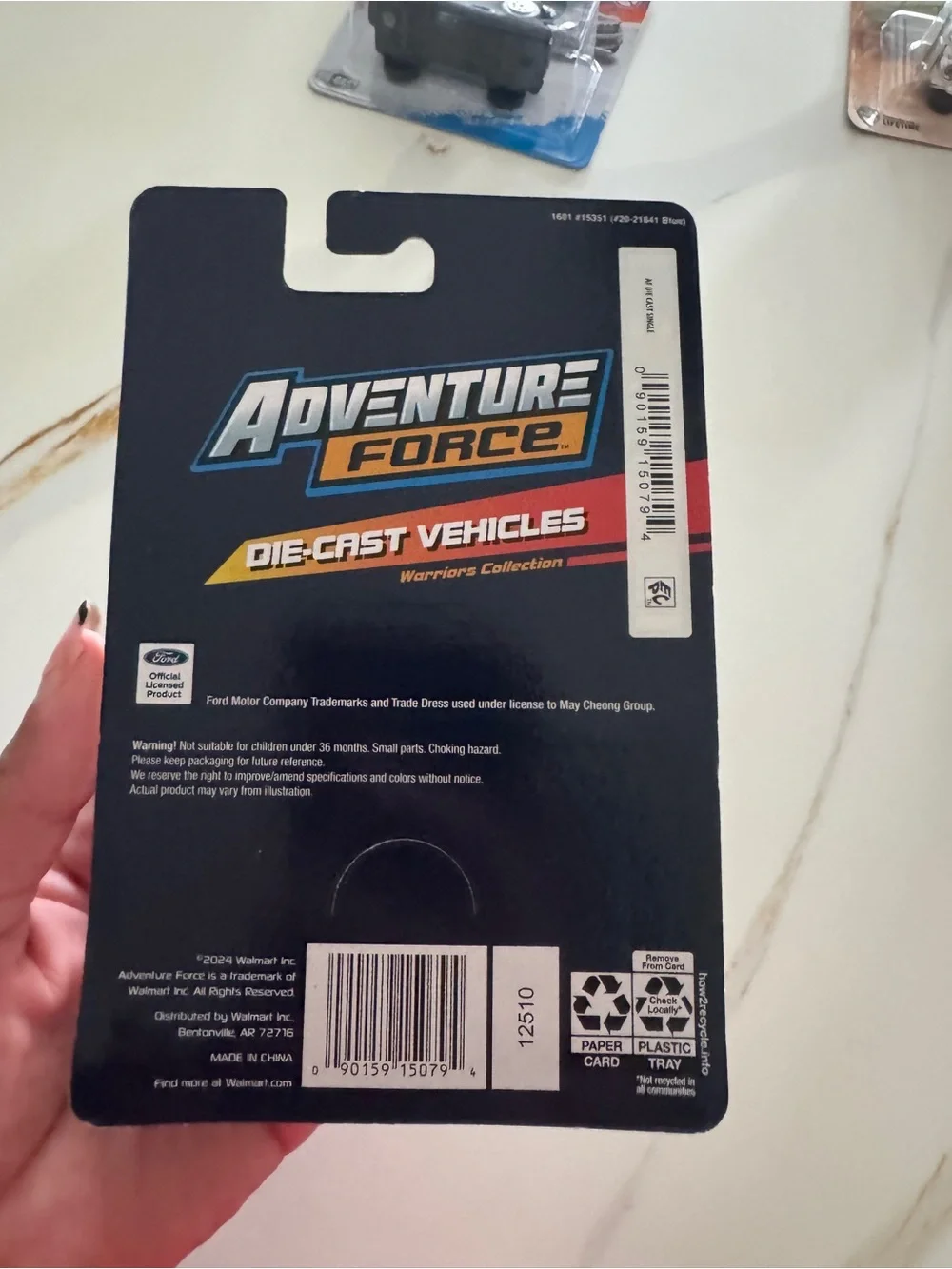 Die-Cast 2021 Ford Bronco Toy - Blue